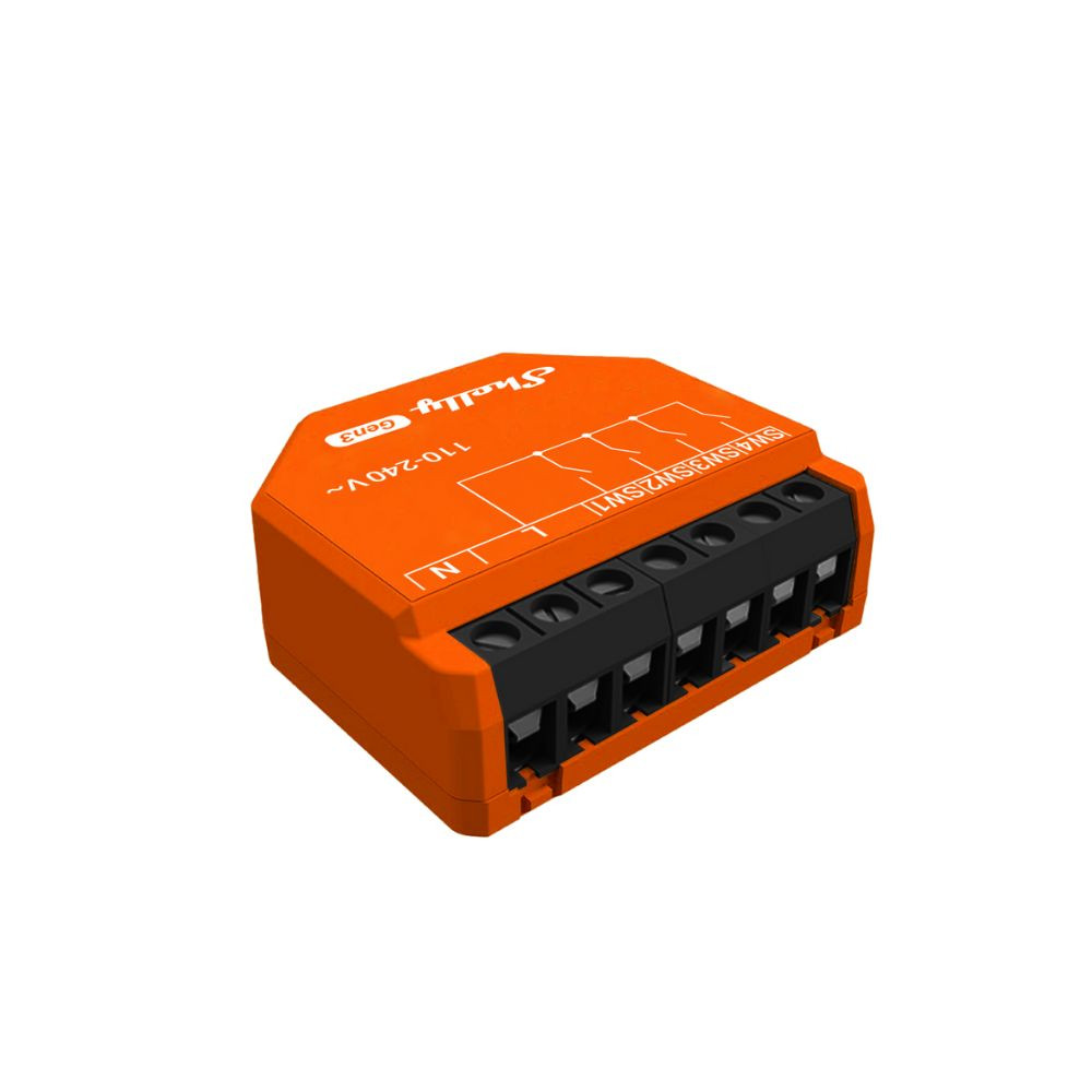 Shelly i4 GEN3 WiFi + Bluetooth okos vezeték nélküli kapcsoló-modul bemeneti modul FG3800235261828 Shelly i4 GEN3 WiFi + Bluetooth okos vezeték nélküli kapcsoló-modul bemeneti modul FG3800235261828