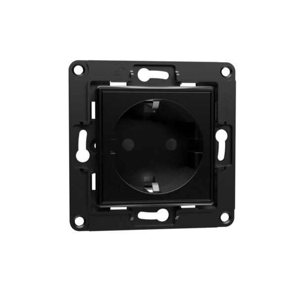 Shelly fali konnektor aljzat, fekete, Shelly Wall Switch fali kapcsolócsalád rendszerhez konnektor / elosztó FG3800235266335 Shelly fali konnektor aljzat, fekete, Shelly Wall Switch fali kapcsolócsalád rendszerhez konnektor / elosztó FG3800235266335