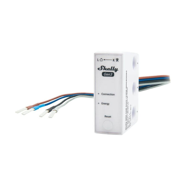 Shelly 3EM-63W Gen3 okos Wi-Fi-s, kismegszakítóra szerelhető, három fázisú fogyasztásmérő fogyasztásmérő FG3800235261958 Shelly 3EM-63W Gen3 okos Wi-Fi-s, kismegszakítóra szerelhető, három fázisú fogyasztásmérő fogyasztásmérő FG3800235261958