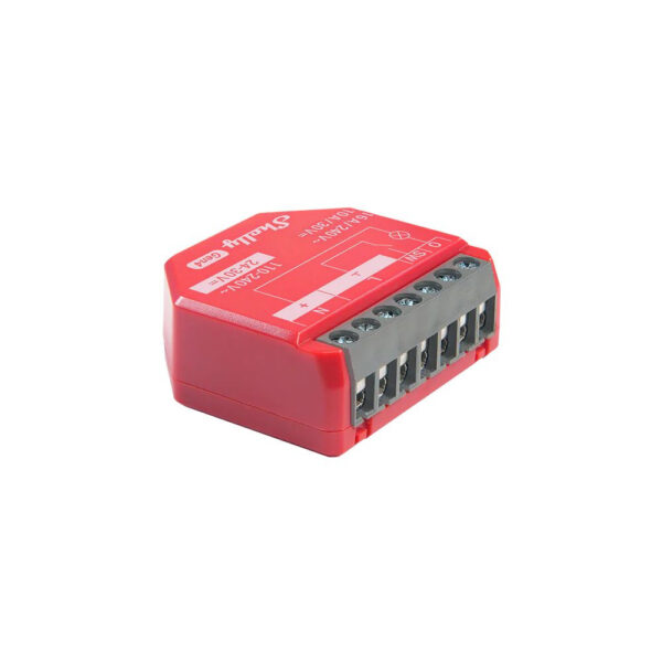 Shelly 1PM Gen4 egy áramkörös Wi-Fi + Bluetooth / Zigbee 3.0 multi-protokoll okosrelé, Matter kompatibilis, áramfogyasztás-méréssel (16A) kapcsolórelé|fogyasztásmérő FG3800238070717 Shelly 1PM Gen4 egy áramkörös Wi-Fi + Bluetooth / Zigbee 3.0 multi-protokoll okosrelé, Matter kompatibilis, áramfogyasztás-méréssel (16A) kapcsolórelé|fogyasztásmérő FG3800238070717