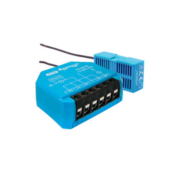 Shelly Plus 2L (Gen3) két áramkörös, csak fázissal működő Wi-Fi + Bluetooth okos relémodul, Matter kompatibilis kapcsolórelé FG3800235261644 Shelly Plus 2L (Gen3) két áramkörös, csak fázissal működő Wi-Fi + Bluetooth okos relémodul, Matter kompatibilis kapcsolórelé FG3800235261644