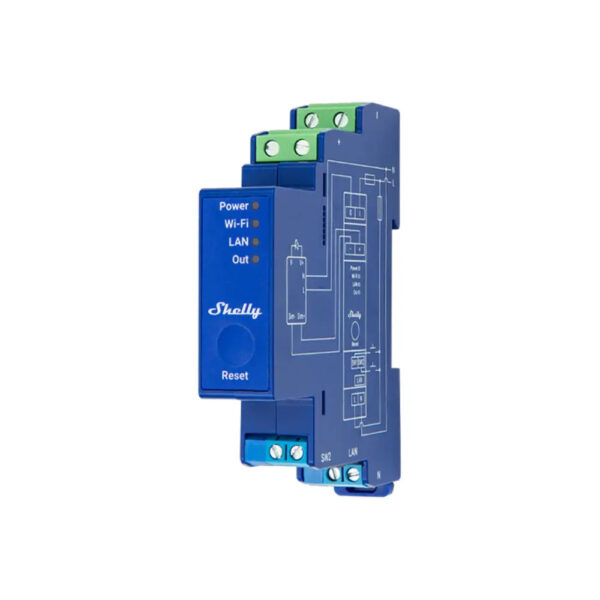 Shelly PRO Dimmer 0/1-10V PM (GEN3) 0 / 1-10V vezérlő|fogyasztásmérő FG3800235268209