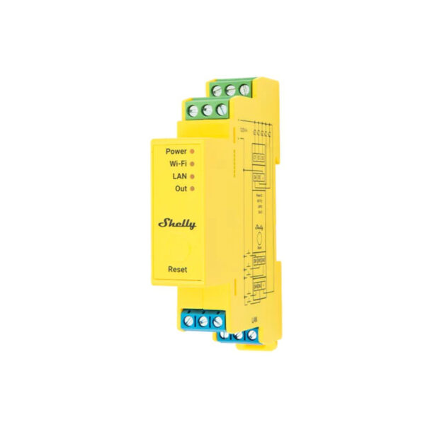 Shelly Pro RGBWW PM okos Wi-Fi + Ethernet RGBWW LED vezérlő, DIN-sínre LED vezérlő FG3800235268216 Shelly Pro RGBWW PM okos Wi-Fi + Ethernet RGBWW LED vezérlő, DIN-sínre LED vezérlő FG3800235268216