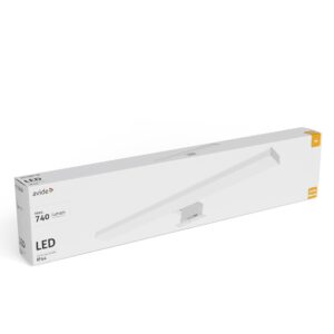 Avide LED Tükörvilágító Szerelődoboz Króm | BR (SKU:ALML-MBC) Tükörvilágító