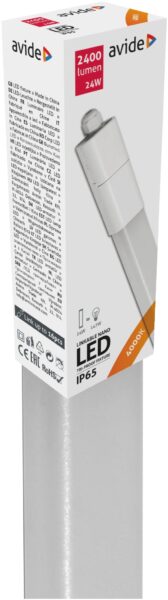 Avide LED Nano lámpatest Sorolható 1200mm 24W 4000K NW IP65 *Sérült Csomagolás* | BR (SKU:ALNLNW-24W-SCS) Lámpatestek Avide LED Nano lámpatest Sorolható 1200mm 24W 4000K NW IP65 *Sérült Csomagolás* | BR (SKU:ALNLNW-24W-SCS) Lámpatestek