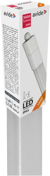 Avide LED Nano lámpatest Sorolható 1500mm 36W 4000K NW IP65 | BR (SKU:ALNLNW-36W) Integrált