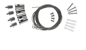 Avide LED Panel Függesztő Drót Szett 600x600mm Indrustial V2 Backlit-hez | BR (SKU:ALPBLWHS-IND) Kiegészítők