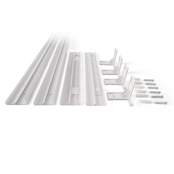 Avide LED Panel Mennyezetre Rögzíthető Kiemelő Keret 300x1200mm | BR (SKU:ALPSMF30120) Kiegészítők