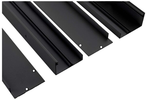 Avide LED Panel Mennyezetre Rögzíthető Kiemelő Keret 600x600mm Fekete | BR (SKU:ALPSMF6060-BL) Kiegészítők
