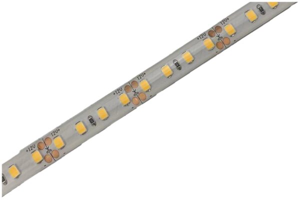 Avide LED Szalag 12V 16W 3000K IP65 5m 145lm/W | BR (SKU:ALS12V2835-128WW65-HL) LED szalagok