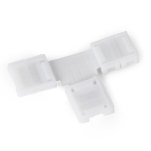 Avide LED Szalag 12-24V T elosztó elem, forr.mentes, CCT-3 eres, 10mm (10 db-os csom.) | BR (SKU:ALSA-TC-3P-2835-10MM-10) CCT