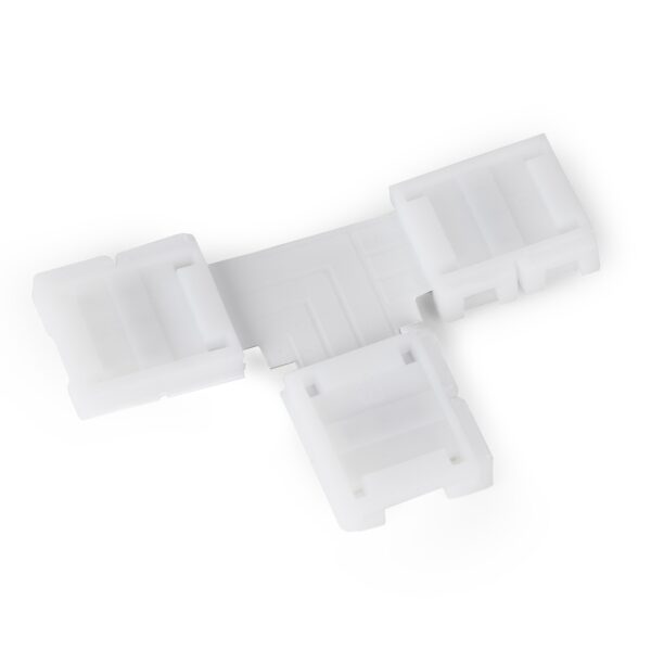 Avide LED Szalag 12-24V T elosztó elem, forr.mentes, CCT-3 eres, 10mm (10 db-os csom.) | BR (SKU:ALSA-TC-3P-2835-10MM-10) CCT