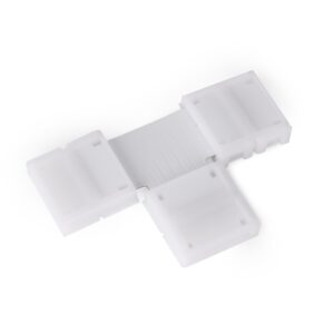 Avide LED Szalag 12-24V T elosztó elem, forr.mentes, RGB+W-5 eres, 12mm (10 db-os csom.) | BR (SKU:ALSA-TC-5P-5050-12MM-10) RGB+W