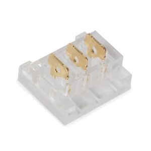 Avide LED Szalag 12-24V csatlakozó, forr.mentes, CCT-3 eres, 10mm (10 db-os csom.) | BR (SKU:ALSA-C-3P-SMD-10MM-10) CCT