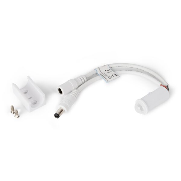 Avide LED szalag kiegészítő – 30mp mozgásérzékelős szenzor (DC csatlakozó) alkalmas egyszínű CLED és SMD szalaghoz | BR (SKU:ALSA-MS-30S) Egyéb