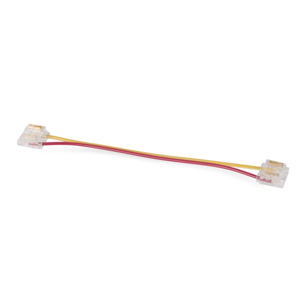 Avide C-LED Szalag 12-24V toldó, forr.mentes, CCT-3 eres, 10mm/100mm (10 db-os csom.) | BR (SKU:ALSA-SC10-3P-COB-10MM-10) CCT