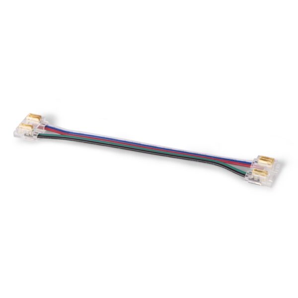 Avide C-LED Szalag 12-24V toldó, forr.mentes, RGB+W-5 eres, 12mm/100mm (10 db-os csom.) | BR (SKU:ALSA-SC10-5P-COB-12MM-10) RGB+W
