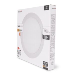 Avide LED Beépíthető Kerek Mennyezeti Lámpa ALU 18W CCT IP44/IP20 | BR (SKU:AMRPCCT-R-18W-ALU44) Kerek