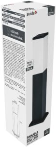 Avide kültéri álló lámpa Panama 1xE27 500mm IP44 Antracit | BR (SKU:AOLPE27-PAN-AN) Álló lámpa