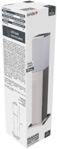 Avide kültéri álló lámpa Panama 1xE27 500mm IP44 Szatén Nikkel | BR (SKU:AOLPE27-PAN-SN) Álló lámpa