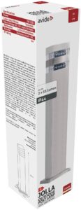 Avide kültéri álló lámpa Jolla LED 2W WW 500mm IP44 Szatén Nikkel | BR (SKU:AOLPL-JL-WW-SN)