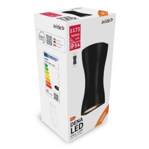Avide kültéri fali lámpa Dena LED 12W NW IP54 | BR (SKU:AOLW12NW-DENA) Integrált LED