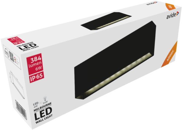 Avide kültéri fali lámpa Melbourne LED 6W NW IP65 | BR (SKU:AOLW6WLED-MELB) Egyéb Avide kültéri fali lámpa Melbourne LED 6W NW IP65 | BR (SKU:AOLW6WLED-MELB) Egyéb