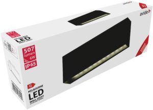 Avide kültéri fali lámpa Melbourne LED antracit 6W WW IP65 | BR (SKU:AOLW6WW-MELB) Integrált LED