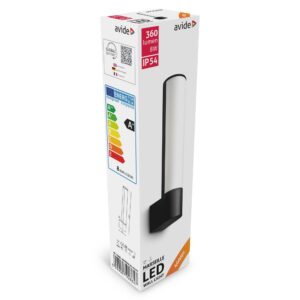 Avide kültéri fali lámpa Marseille Függőleges LED 8W NW IP54 | BR (SKU:AOLW8WLED-MARV) Integrált LED