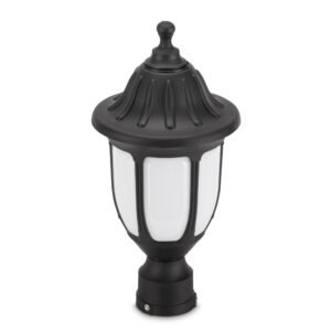 Avide Kültéri Álló Lámpa Mateo XS 1xE27 Fekete IP44 | BR (SKU:AOPLXS-1XE27-MAT) Álló lámpa