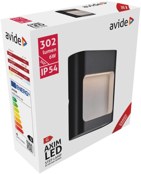 Avide kültéri lépcső lámpa Axim LED 6W WW IP54 | BR (SKU:AOSL6WW-AX) Kültéri világítás Avide kültéri lépcső lámpa Axim LED 6W WW IP54 | BR (SKU:AOSL6WW-AX) Kültéri világítás