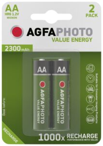 AgfaPhoto Akkumulátor Ceruza 2300mAh B2 | BR (SKU:AP2300B2) Akkumulátorok, töltők