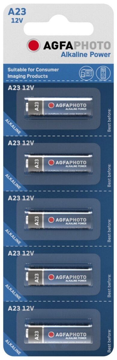 AgfaPhoto Alkáli Riasztóelem A23 LR23A B5 | BR (SKU:APA23B5) Riasztó