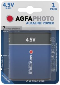 AgfaPhoto Alkáli Lapos Elem 4.5V B1 | BR (SKU:APA4.5V) Power