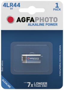 Agfaphoto Riasztóelem Alkáli 4LR44 B1 | BR (SKU:APA4LR44) Riasztó