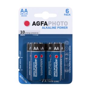 AgfaPhoto Alkáli Ceruza Elem AA B6 | BR (SKU:APAAB6) Power