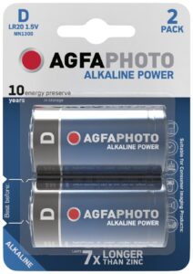 AgfaPhoto Alkáli Góliát Elem D B2 | BR (SKU:APAD) Power