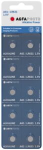 AgfaPhoto Gombelem Alkáli AG1 LR621 B10 | BR (SKU:APAG1B10) Alkáli