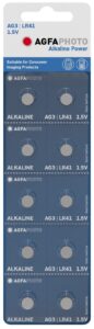 AgfaPhoto Gombelem Alkáli AG3 LR41 B10 | BR (SKU:APAG3B10) Alkáli