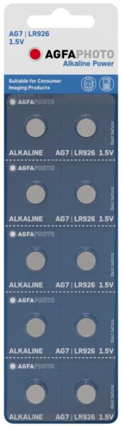 AgfaPhoto Gombelem Alkáli AG7 LR926 B10 | BR (SKU:APAG7B10) Alkáli AgfaPhoto Gombelem Alkáli AG7 LR926 B10 | BR (SKU:APAG7B10) Alkáli