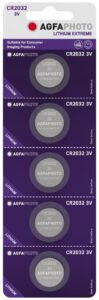AgfaPhoto Lithium Gombelem CR2032 B5 | BR (SKU:APCR2032B5) Lítium