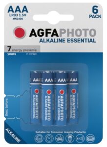AgfaPhoto Alkáli Essential Mikro Elem AAA B6 | BR (SKU:APEAAAAB6) Plus