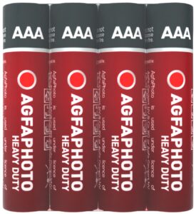 AgfaPhoto Heavy Duty Féltartós Mikro Elem AAA SHRINK S4 | BR (SKU:APFAAAS4) Fóliás
