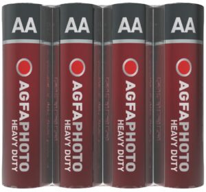 AgfaPhoto Heavy Duty Féltartós Ceruza Elem AA SHRINK S4 | BR (SKU:APFAAS4) Fóliás