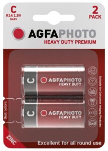 AgfaPhoto Heavy Duty Féltartós Baby Elem C B2 | BR (SKU:APFC) Bliszteres