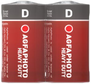 AgfaPhoto Heavy Duty Féltartós Góliát Elem D SHRINK S2 | BR (SKU:APFDS) Fóliás