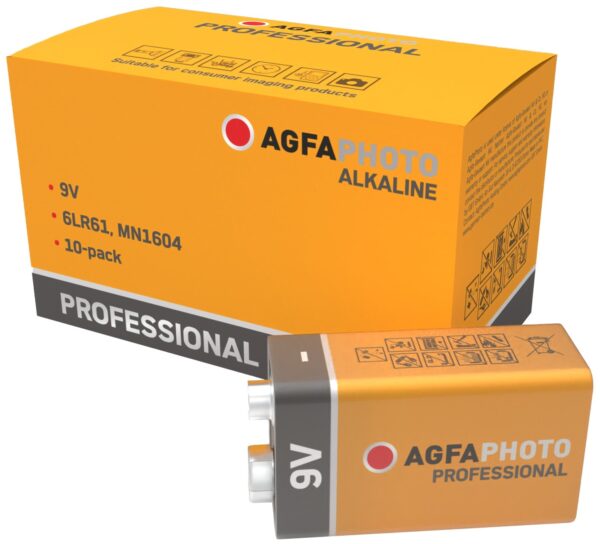 AgfaPhoto Professional Elem 9V P10 | BR (SKU:APP9VP10) Professional AgfaPhoto Professional Elem 9V P10 | BR (SKU:APP9VP10) Professional