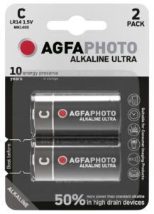 AgfaPhoto Ultra Alkáli Baby Elem C B2 | BR (SKU:APUC) Ultra