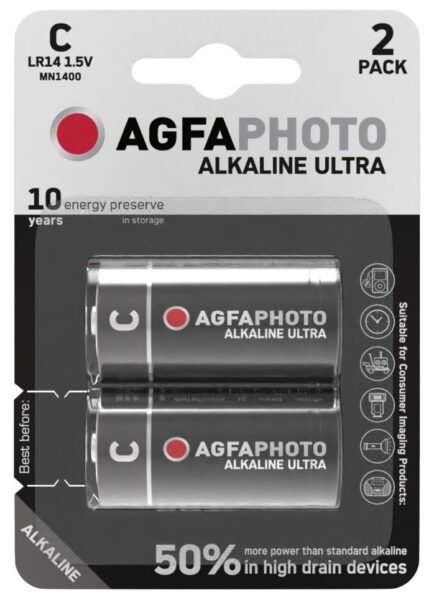 AgfaPhoto Ultra Alkáli Baby Elem C B2 | BR (SKU:APUC) Ultra AgfaPhoto Ultra Alkáli Baby Elem C B2 | BR (SKU:APUC) Ultra