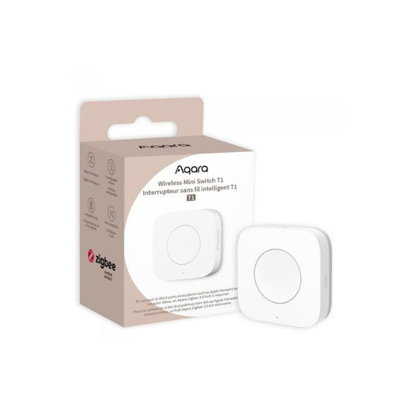 AQARA T1 vezetéknélküli nyomógomb, távirányító (Zigbee 3.0) Aqara WB-R02D